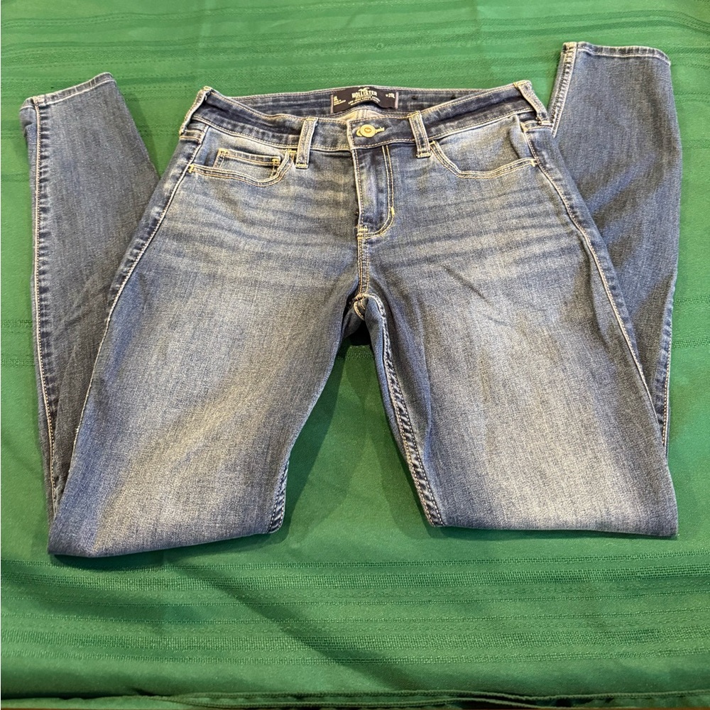 Hollister Women's Light Blue Skinny Jeans